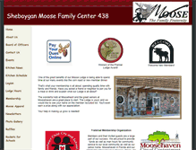Tablet Screenshot of moose438.com